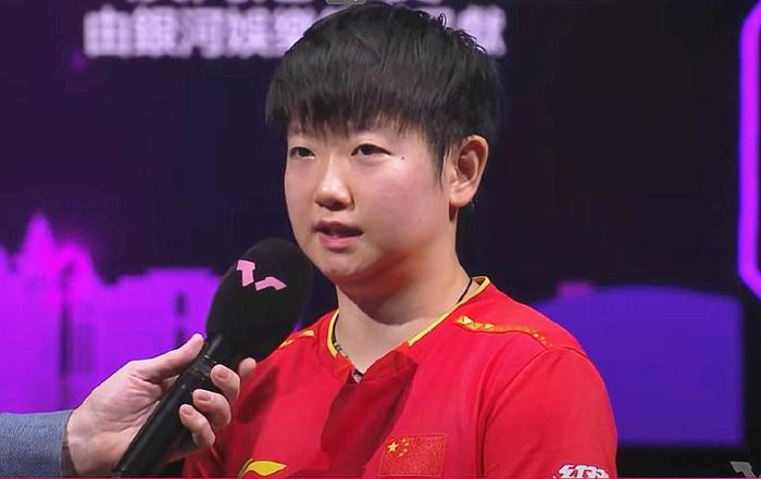 AG体育-国乒3胜1负！孙颖莎意外丢1局，王曼昱不战而胜，向鹏苦战5局惜败